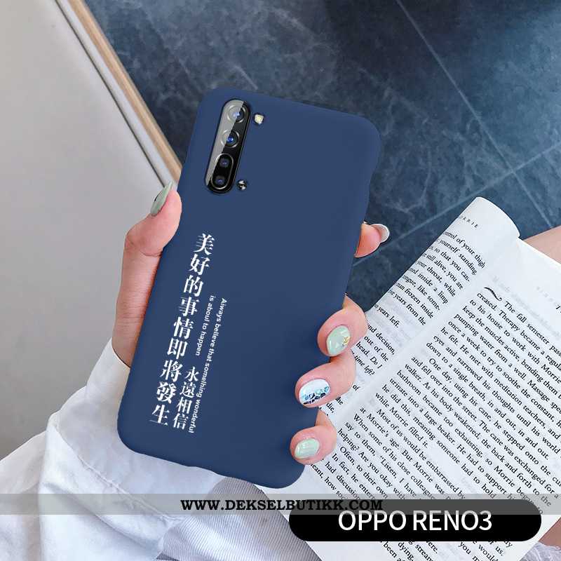 Deksel Oppo Reno 3 Av Personlighet Lyse Beskyttelse Rød, Etui Oppo Reno 3 Kreativ Billige