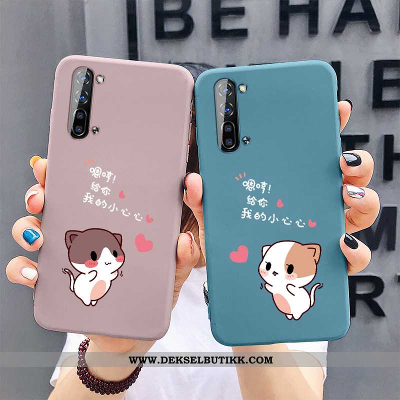 Deksel Oppo Reno 3 Cartoon Beskyttelse Etui Rosa, Oppo Reno 3 Silikon Til Salgs