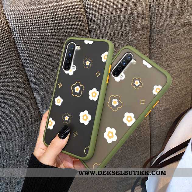 Deksel Oppo Reno 3 Kreativ Nubuck Grønn, Etui Oppo Reno 3 Trend Tilbud