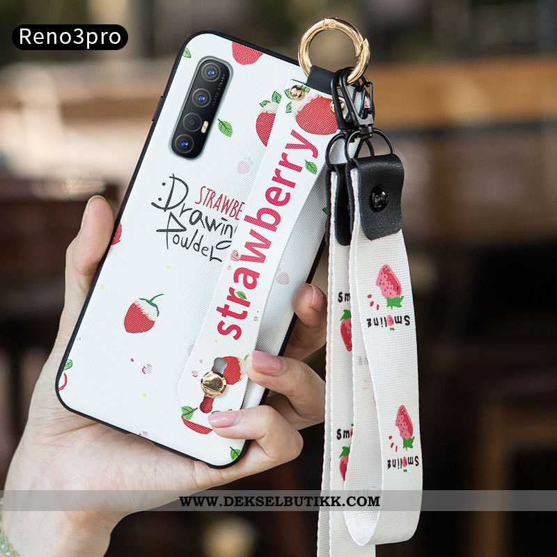 Deksel Oppo Reno 3 Pro Av Personlighet Alt Inkludert Fersk Hvitt, Etui Oppo Reno 3 Pro Kreativ Rabat