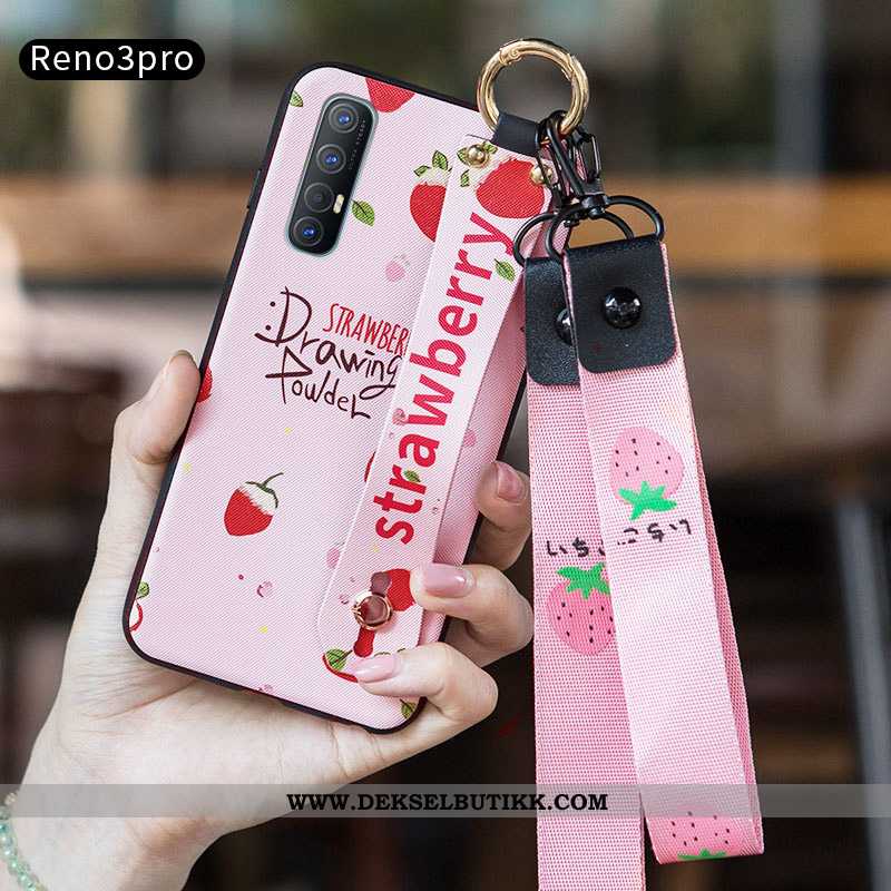 Deksel Oppo Reno 3 Pro Av Personlighet Alt Inkludert Fersk Hvitt, Etui Oppo Reno 3 Pro Kreativ Rabat