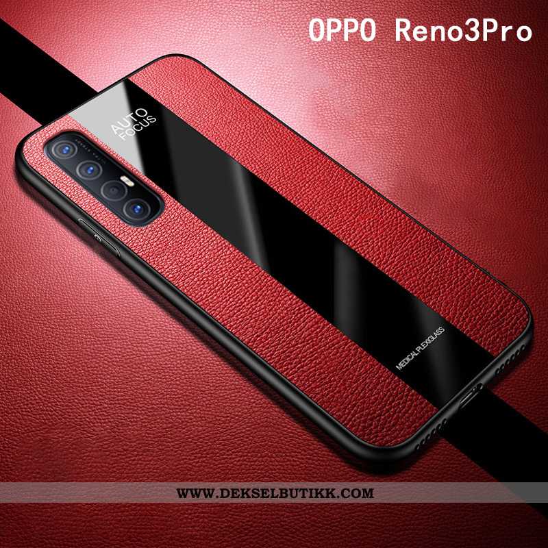 Deksel Oppo Reno 3 Pro Beskyttelse Alt Inkludert Etui, Oppo Reno 3 Pro Rød Salg