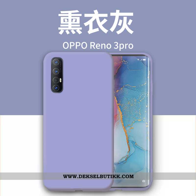 Deksel Oppo Reno 3 Pro Tynne Nye Net Red Oransje, Etui Oppo Reno 3 Pro Silikon Kjøpe