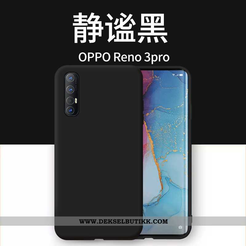 Deksel Oppo Reno 3 Pro Tynne Nye Net Red Oransje, Etui Oppo Reno 3 Pro Silikon Kjøpe