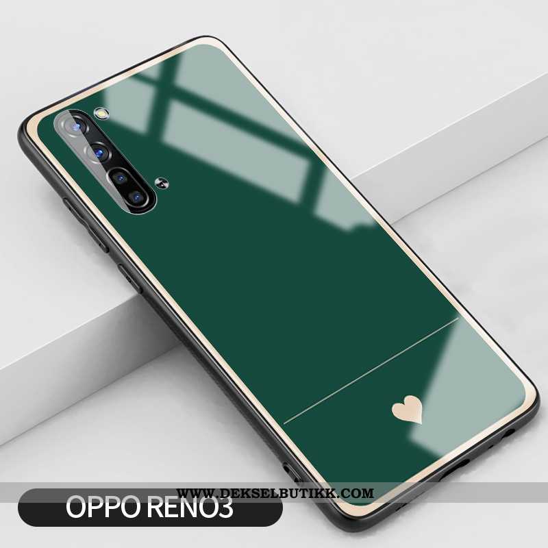 Deksel Oppo Reno 3 Silikon Vind Gull Grønn Grå, Etui Oppo Reno 3 Beskyttelse Tilbud