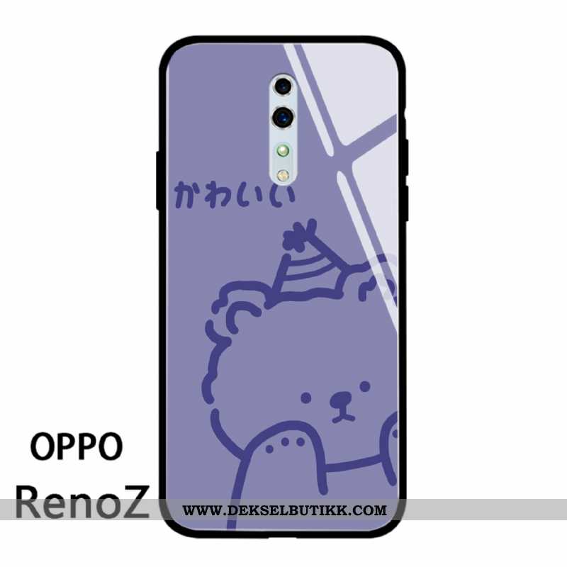 Deksel Oppo Reno Z Beskyttelse Mobiltelefon Alt Inkludert Hvitt, Etui Oppo Reno Z Glass På Nett