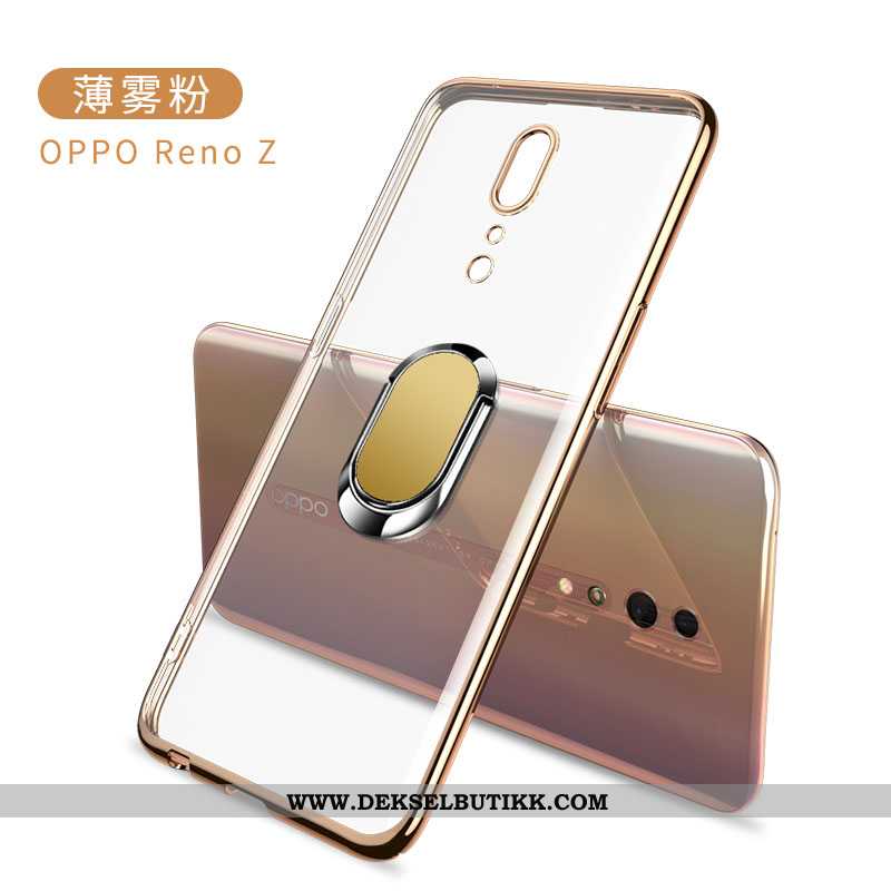 Deksel Oppo Reno Z Trend Anti-fall Mobiltelefon Gull, Etui Oppo Reno Z Ultra Rabatt