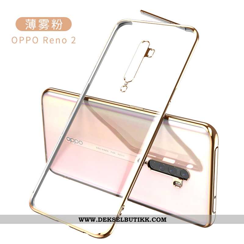 Deksel Oppo Reno2 Beskyttelse Fersk Lilla, Etui Oppo Reno2 Mote Billig