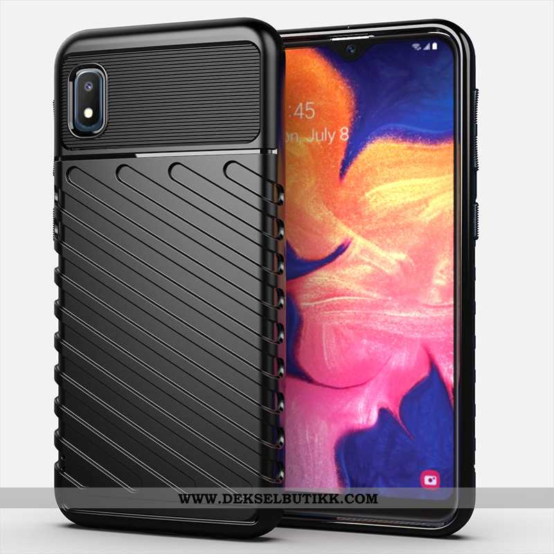 Deksel Samsung Galaxy A10 Myke Etui Mobiltelefon Svart, Samsung Galaxy A10 Silikon Tilbud