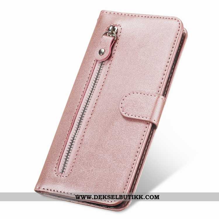 Deksel Samsung Galaxy A10 Mønster Glidelås Mobiltelefon Skinndeksel Rosa, Etui Samsung Galaxy A10 My