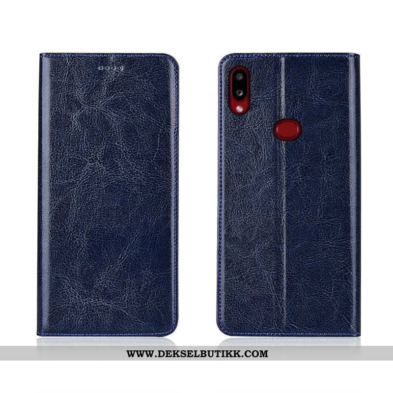 Deksel Samsung Galaxy A10s Myke Nye Mobiltelefon Skinn Brun, Etui Samsung Galaxy A10s Silikon Butikk