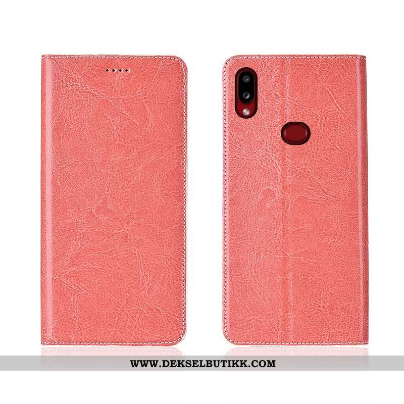 Deksel Samsung Galaxy A10s Myke Nye Mobiltelefon Skinn Brun, Etui Samsung Galaxy A10s Silikon Butikk