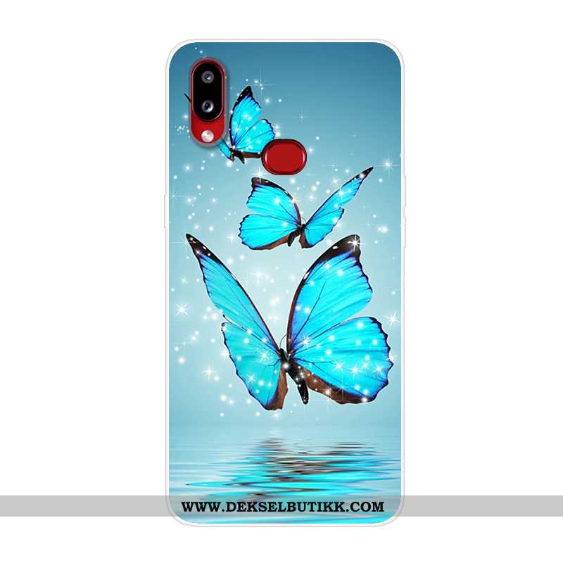 Deksel Samsung Galaxy A10s Silikon Etui Stjernene Anti-fall Svart, Samsung Galaxy A10s Mobiltelefon 