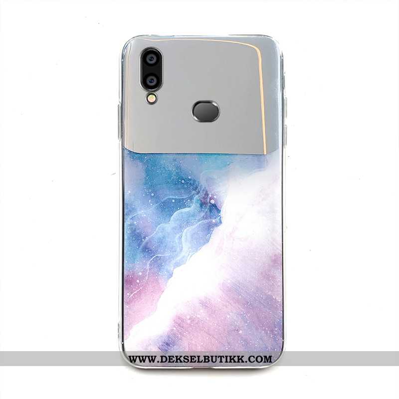 Deksel Samsung Galaxy A10s Silikon Stjernene Myke Sølv, Etui Samsung Galaxy A10s Trend Billige