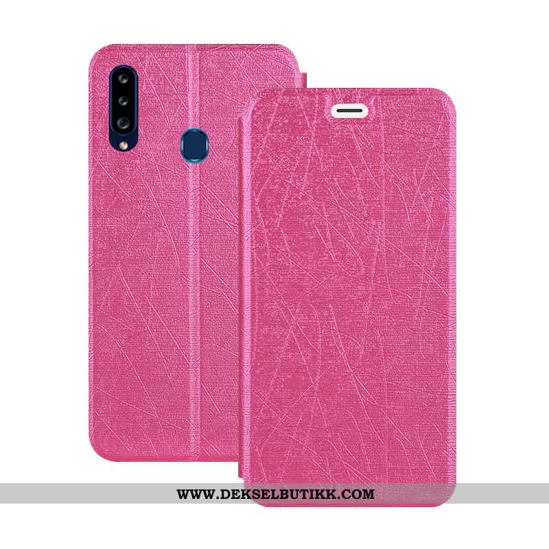 Deksel Samsung Galaxy A20s Beskyttelse Anti-fall Etui Rosa, Samsung Galaxy A20s Skinndeksel Tilbud