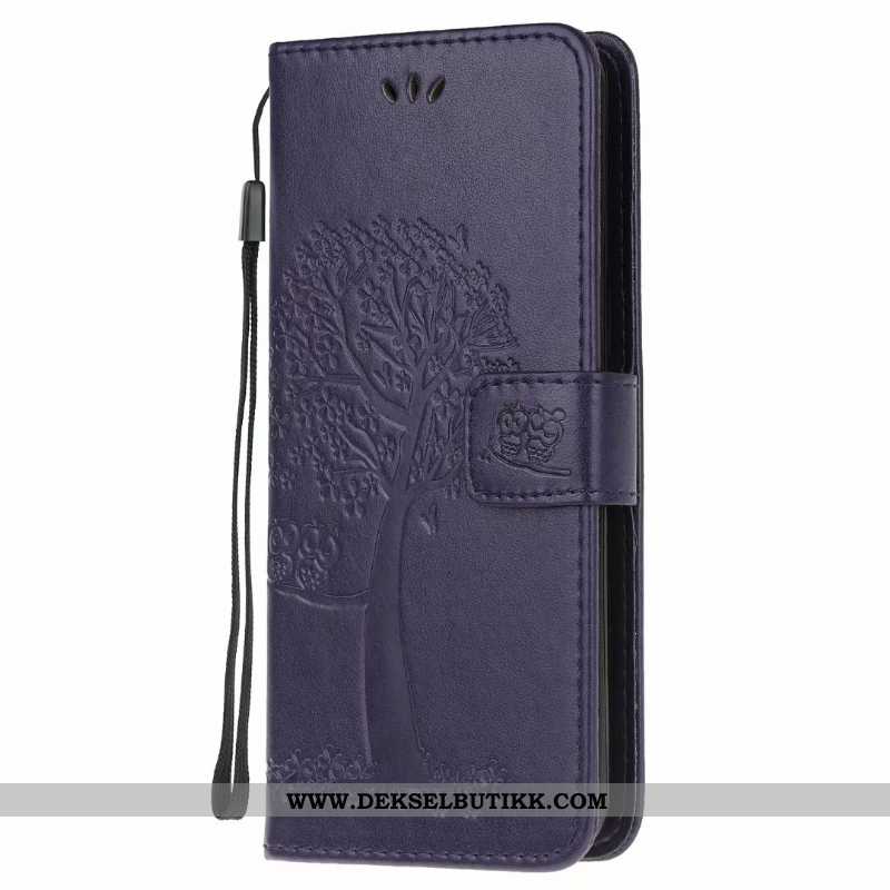 Deksel Samsung Galaxy A21s Lommebok Skinndeksel Mobiltelefon Folio Grønn, Etui Samsung Galaxy A21s M