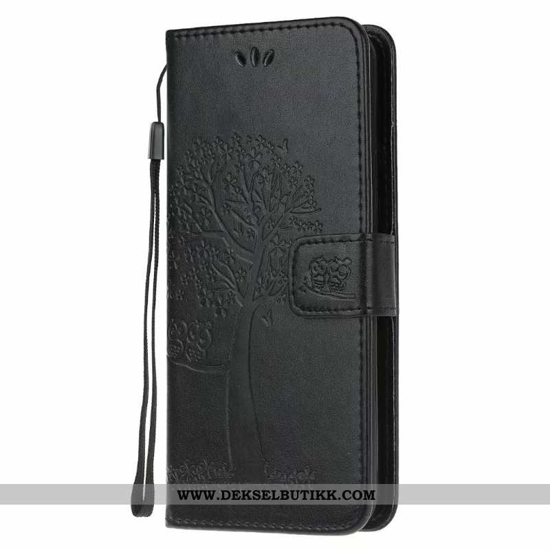 Deksel Samsung Galaxy A21s Lommebok Skinndeksel Mobiltelefon Folio Grønn, Etui Samsung Galaxy A21s M