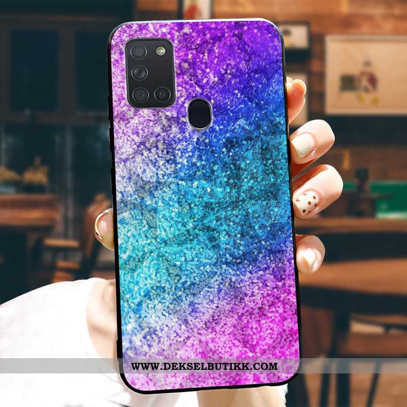 Deksel Samsung Galaxy A21s Silikon Mobiltelefon Rosa Alt Inkludert, Etui Samsung Galaxy A21s Beskytt