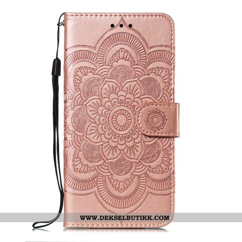 Deksel Samsung Galaxy A30s Beskyttelse Lilla Folio, Etui Samsung Galaxy A30s Skinndeksel Salg