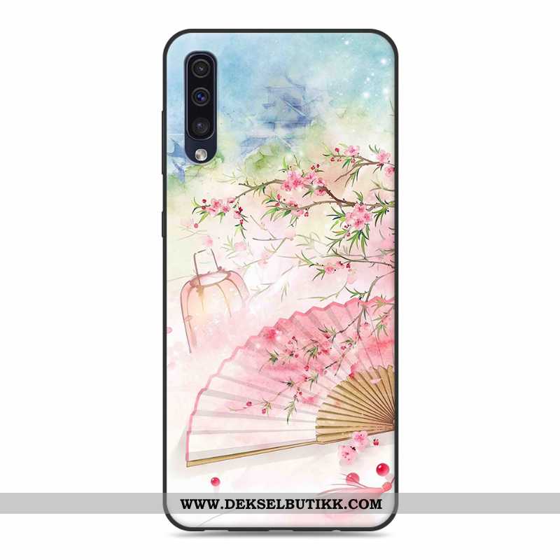 Deksel Samsung Galaxy A30s Myke Mobiltelefon Etui Anti-fall Rosa, Samsung Galaxy A30s Silikon Salg