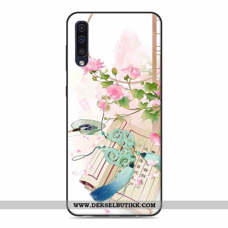 Deksel Samsung Galaxy A30s Myke Mobiltelefon Etui Anti-fall Rosa, Samsung Galaxy A30s Silikon Salg