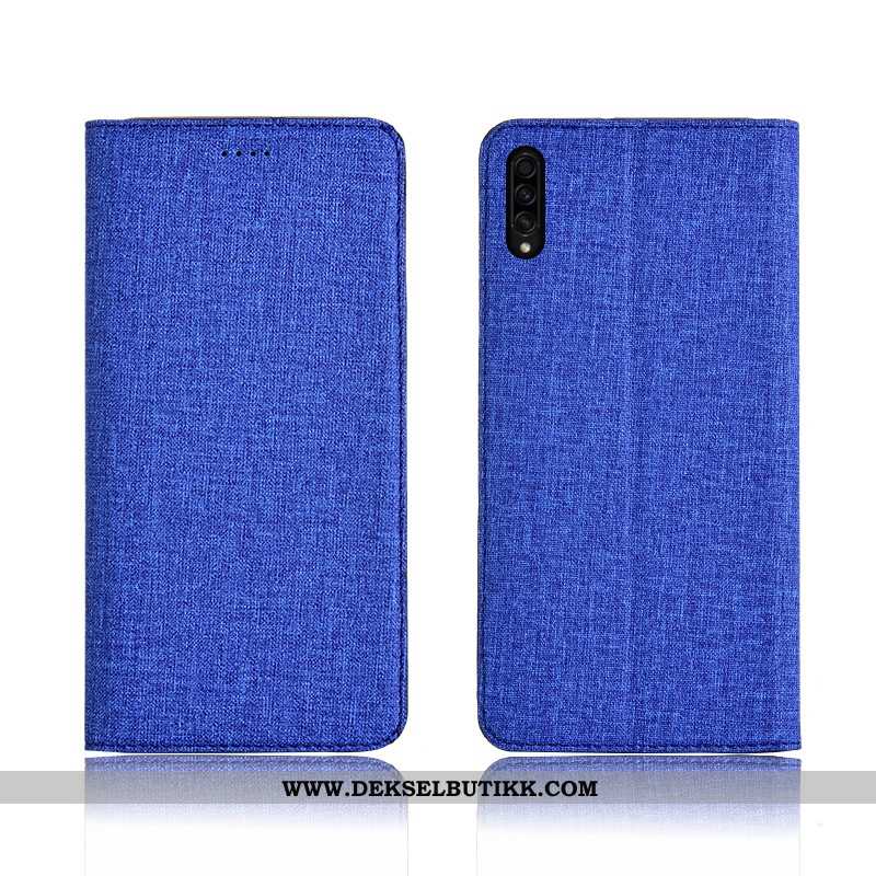 Deksel Samsung Galaxy A30s Myke Nye Trend Beskyttelse Blå, Etui Samsung Galaxy A30s Silikon Billig