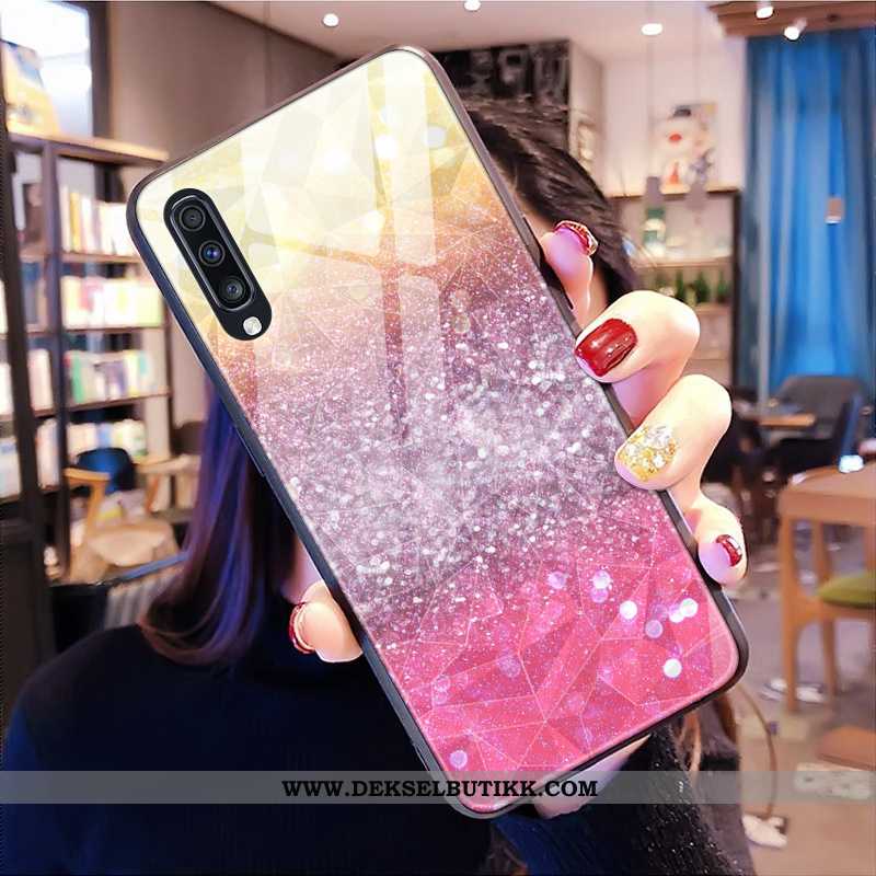 Deksel Samsung Galaxy A30s Rombe Stjernene Mobiltelefon Lilla, Etui Samsung Galaxy A30s Billige