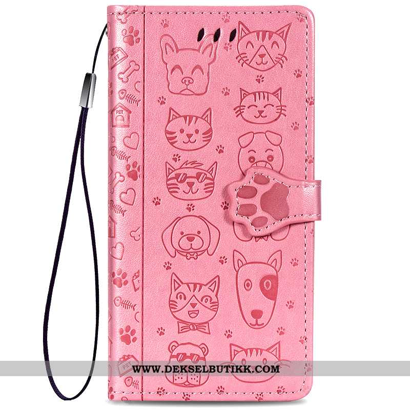 Deksel Samsung Galaxy A30s Vakker Anti-fall Cartoon Beskyttelse Rosa, Etui Samsung Galaxy A30s Myke 