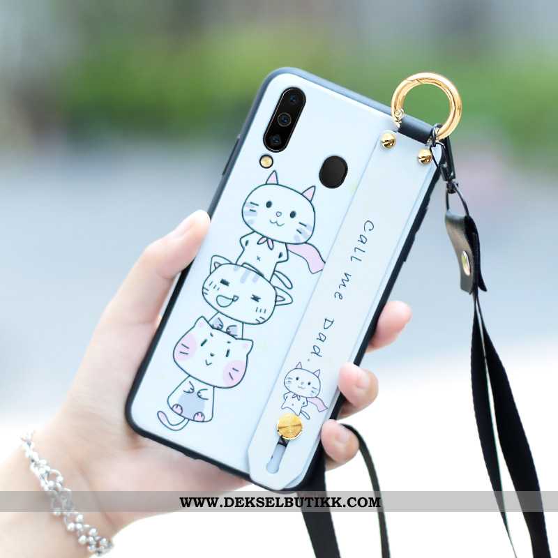 Deksel Samsung Galaxy A40s Myke Mobiltelefon Cartoon Lette Svart, Etui Samsung Galaxy A40s Silikon B