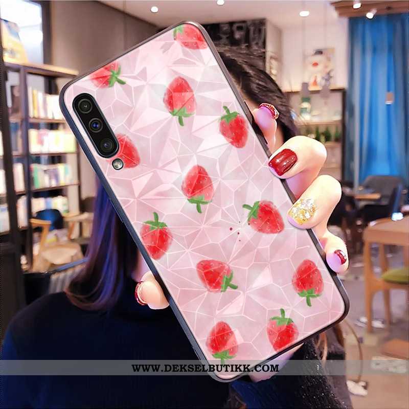 Deksel Samsung Galaxy A50 Beskyttelse Mobiltelefon Rombe Rosa, Etui Samsung Galaxy A50 Cartoon Kjøpe