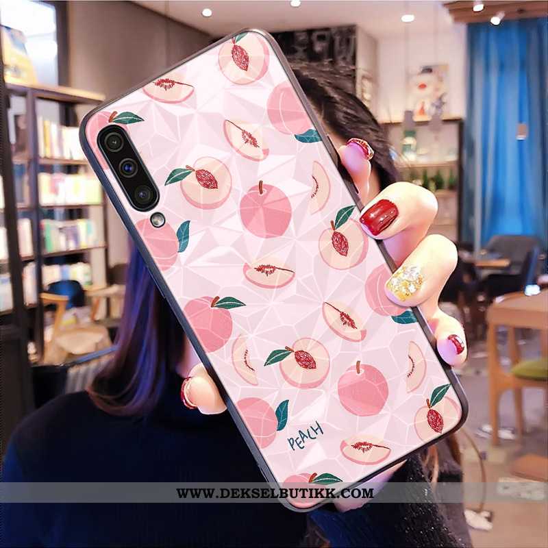 Deksel Samsung Galaxy A50 Beskyttelse Mobiltelefon Rombe Rosa, Etui Samsung Galaxy A50 Cartoon Kjøpe