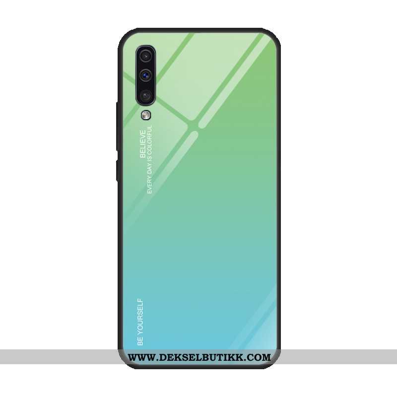 Deksel Samsung Galaxy A50 Glass Tempe~~pos Mobiltelefon Lilla, Etui Samsung Galaxy A50 Beskyttelse P