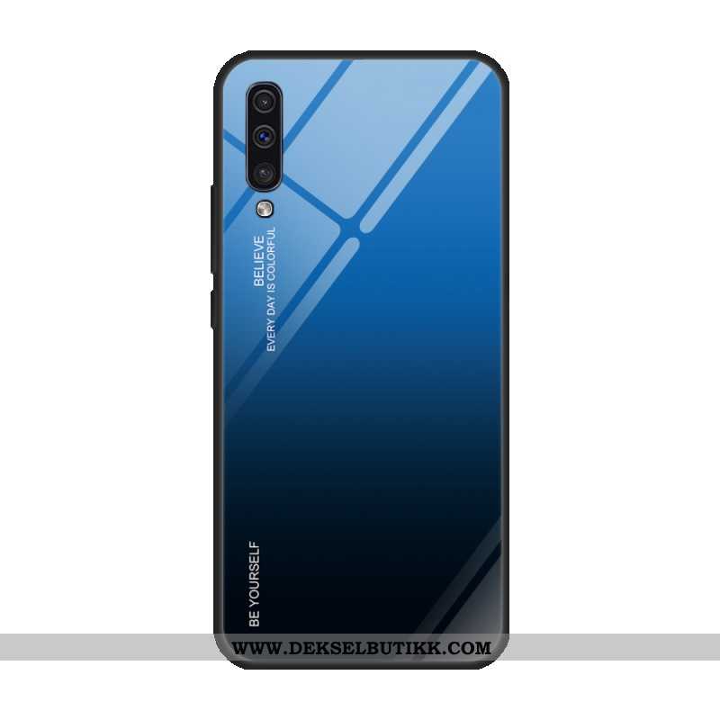 Deksel Samsung Galaxy A50 Glass Tempe~~pos Mobiltelefon Lilla, Etui Samsung Galaxy A50 Beskyttelse P