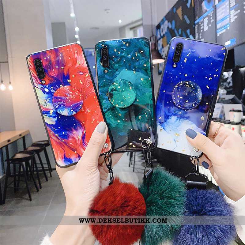 Deksel Samsung Galaxy A50 Mote Blå Etui Stjernene, Samsung Galaxy A50 Trend Tilbud