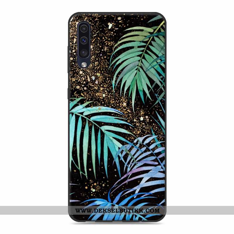 Deksel Samsung Galaxy A50 Myke Grå Mobiltelefon Av Personlighet, Etui Samsung Galaxy A50 Silikon Bil