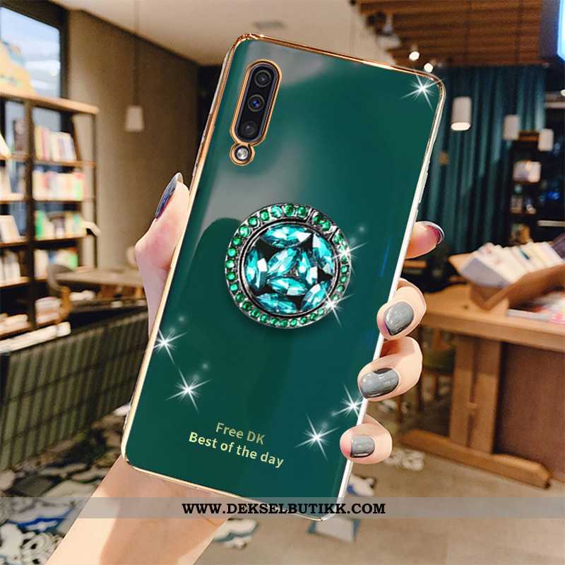 Deksel Samsung Galaxy A50 Myke Plating Trend Mobiltelefon Grønn, Etui Samsung Galaxy A50 Beskyttelse