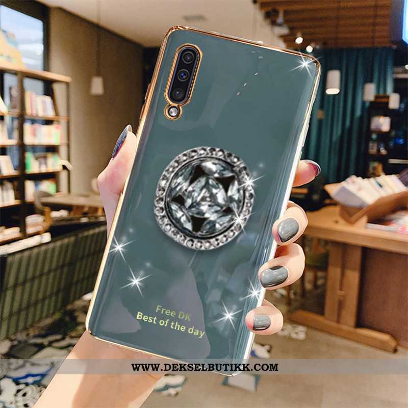 Deksel Samsung Galaxy A50 Myke Plating Trend Mobiltelefon Grønn, Etui Samsung Galaxy A50 Beskyttelse