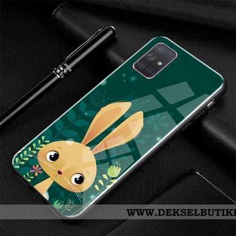 Deksel Samsung Galaxy A51 Cartoon Svart Mobiltelefon Beskyttelse, Etui Samsung Galaxy A51 Myke Tilbu