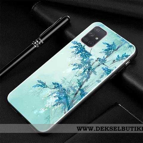 Deksel Samsung Galaxy A51 Cartoon Svart Mobiltelefon Beskyttelse, Etui Samsung Galaxy A51 Myke Tilbu