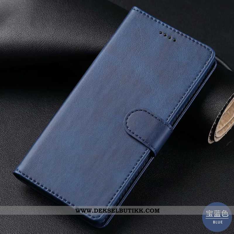 Deksel Samsung Galaxy A51 Lommebok Grå Stjernene, Etui Samsung Galaxy A51 Skinndeksel Billige