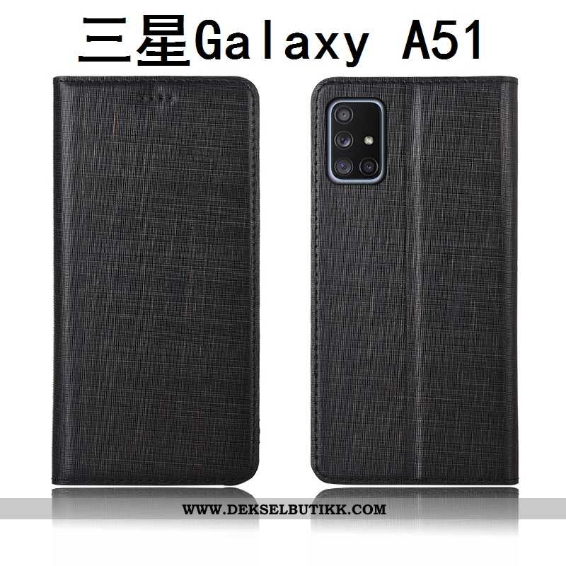 Deksel Samsung Galaxy A51 Silikon Nye Etui Blå, Samsung Galaxy A51 Beskyttelse Billige