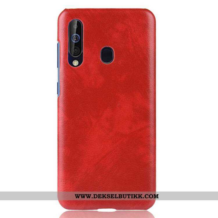 Deksel Samsung Galaxy A60 Av Personlighet Krokodille Skinndeksel Rød, Etui Samsung Galaxy A60 Mønste