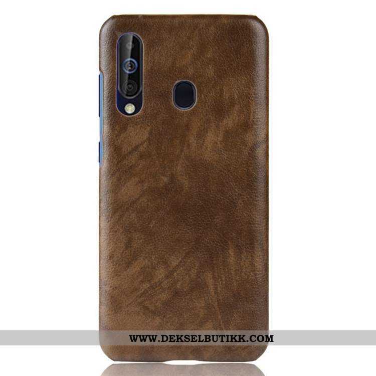 Deksel Samsung Galaxy A60 Av Personlighet Krokodille Skinndeksel Rød, Etui Samsung Galaxy A60 Mønste