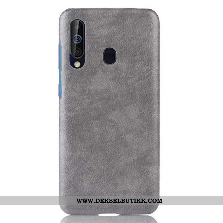 Deksel Samsung Galaxy A60 Av Personlighet Krokodille Skinndeksel Rød, Etui Samsung Galaxy A60 Mønste