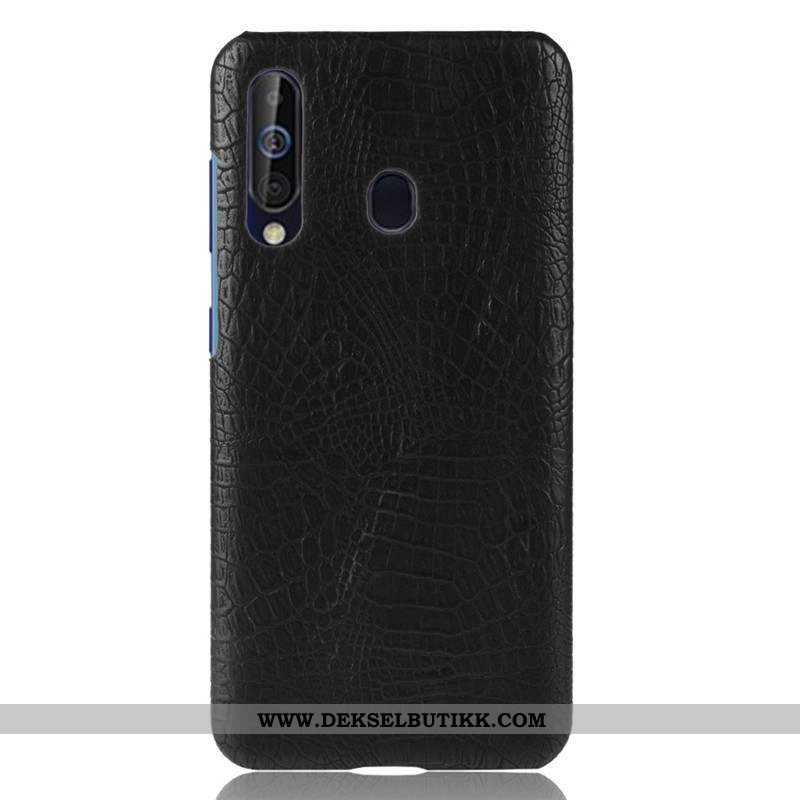 Deksel Samsung Galaxy A60 Av Personlighet Krokodille Skinndeksel Rød, Etui Samsung Galaxy A60 Mønste