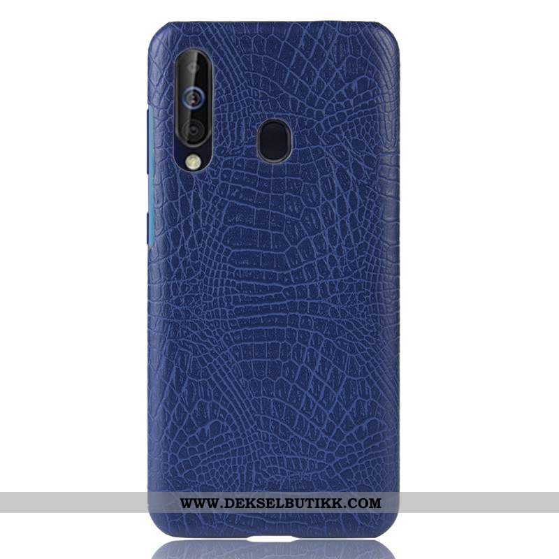 Deksel Samsung Galaxy A60 Av Personlighet Krokodille Skinndeksel Rød, Etui Samsung Galaxy A60 Mønste