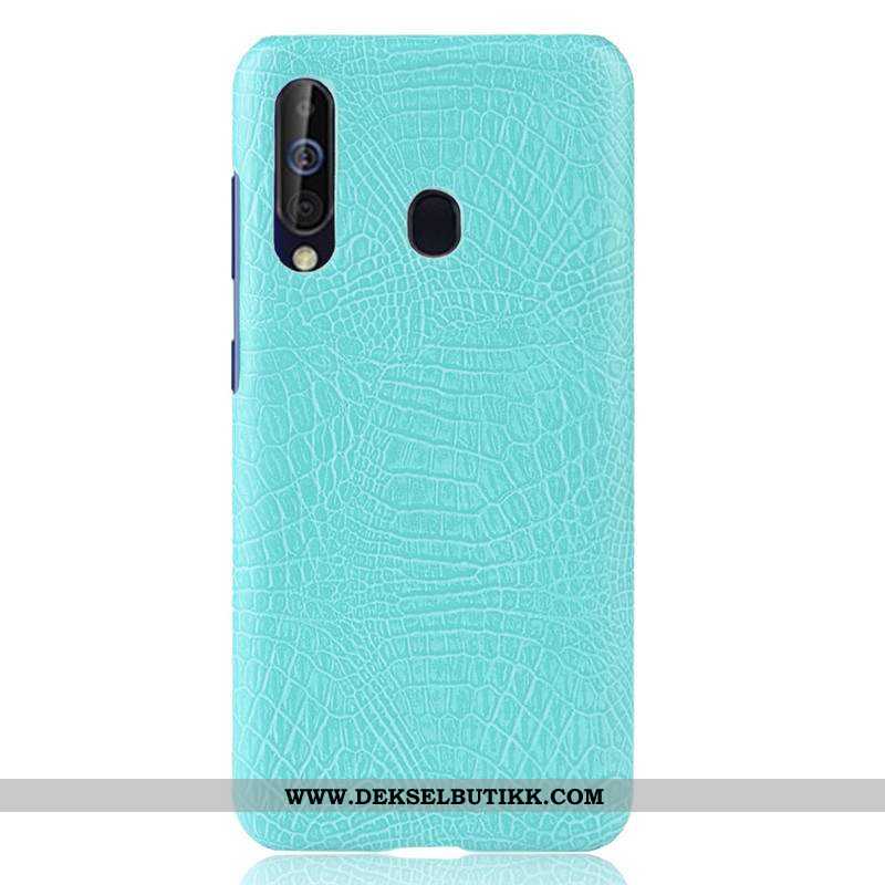 Deksel Samsung Galaxy A60 Av Personlighet Krokodille Skinndeksel Rød, Etui Samsung Galaxy A60 Mønste