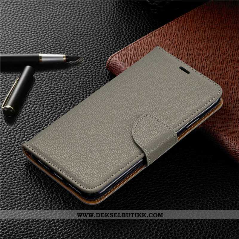 Deksel Samsung Galaxy A70s Lommebok Folio Etui Grønn, Samsung Galaxy A70s Trend Rabatt