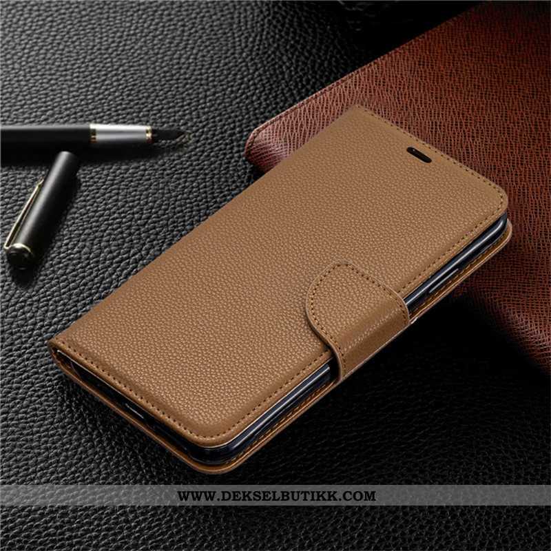 Deksel Samsung Galaxy A70s Lommebok Folio Etui Grønn, Samsung Galaxy A70s Trend Rabatt