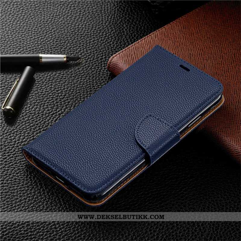 Deksel Samsung Galaxy A70s Lommebok Folio Etui Grønn, Samsung Galaxy A70s Trend Rabatt